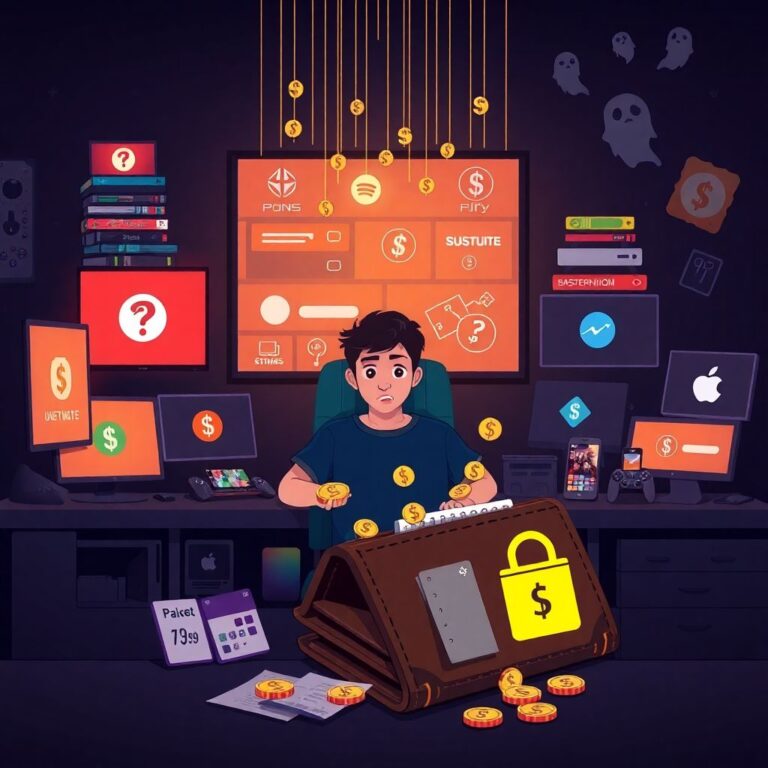 Subscription overload: cut unused gaming services to boost your savings