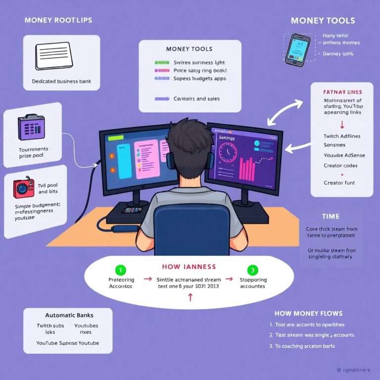Creating a financial roadmap for aspiring pro players and full-time streamers