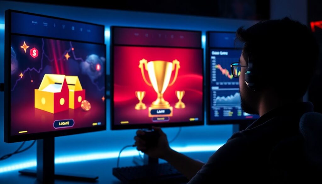 From Loot Boxes to Long-Term Goals: Understanding Risk in Gaming vs. Investing - иллюстрация