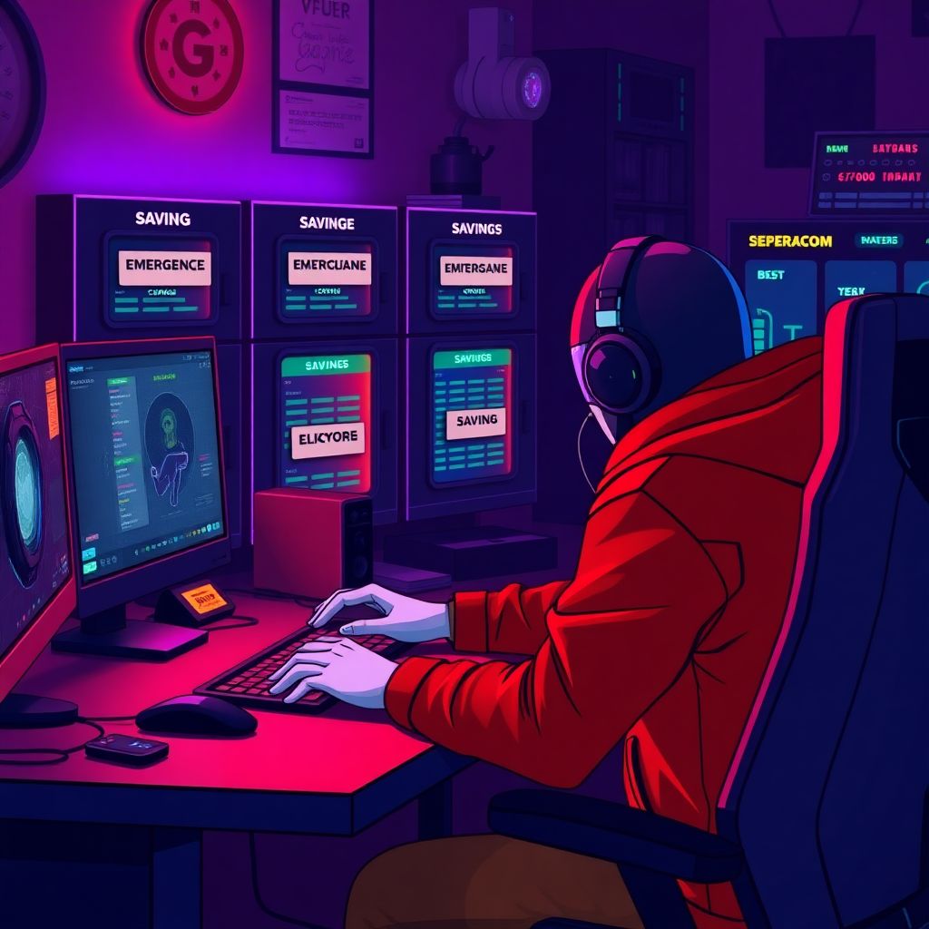 Building a financial loadout: essential savings funds every gamer needs